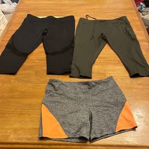 3 piece bundle workout bottoms
